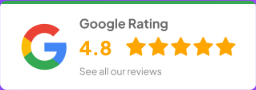 Google Rating 4.8 stars - See all our reviews