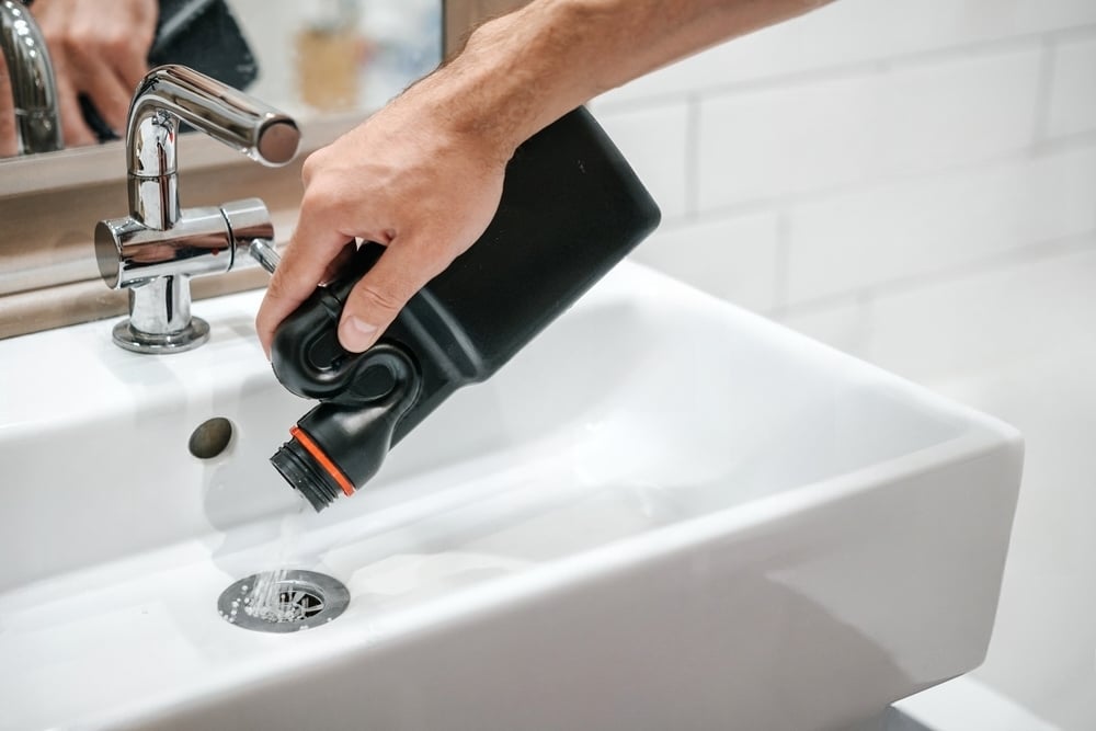 The Dangers of Using Chemical Drain Cleaners